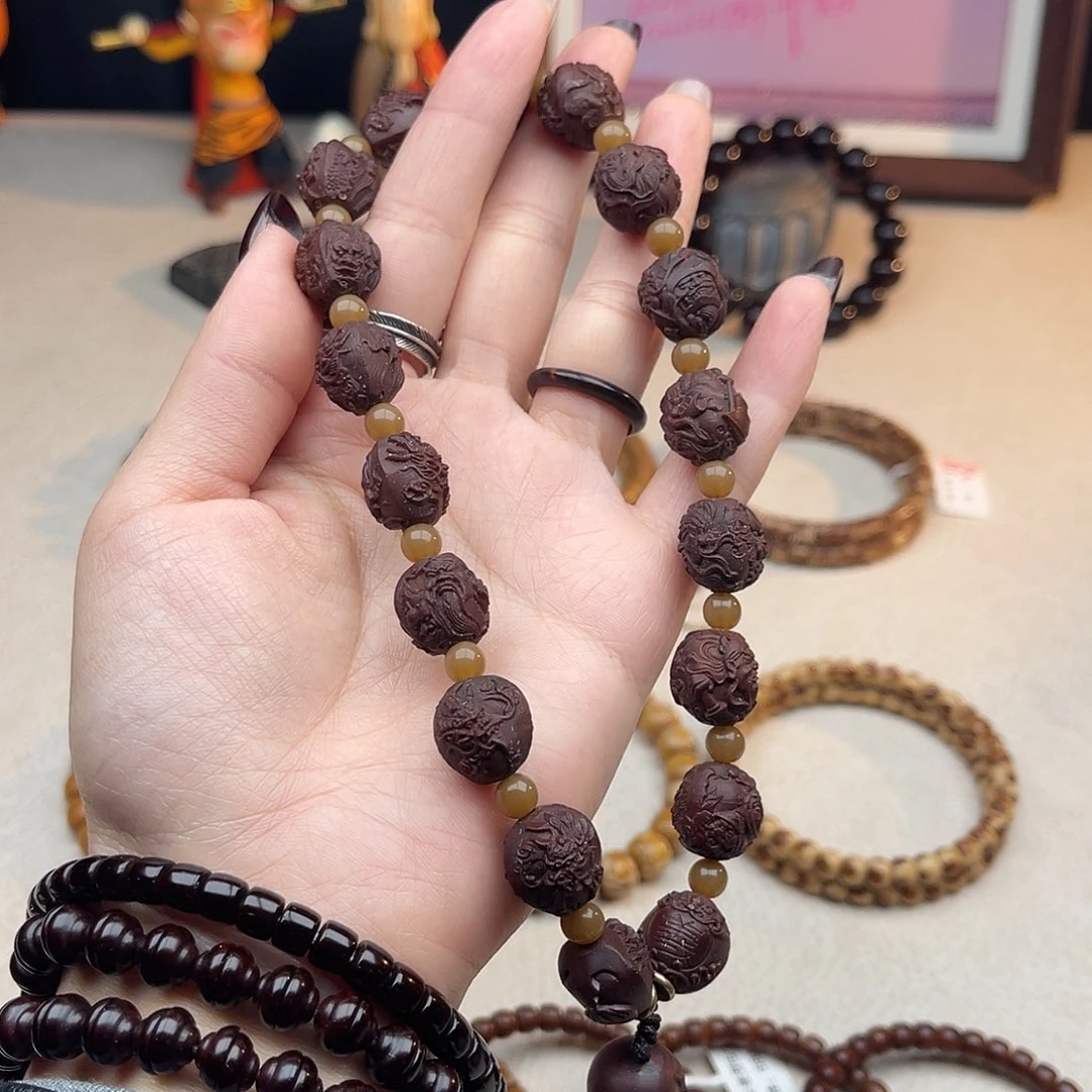 手串紫金鼠紫金鼠关公手持