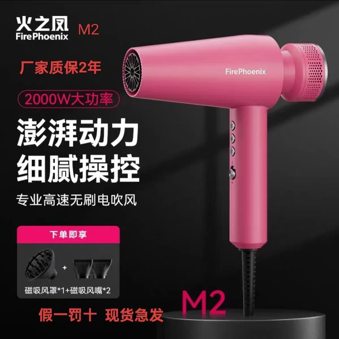 火之凤吹风机M2理发店发廊发型师专业家用大功率负离子高速风筒