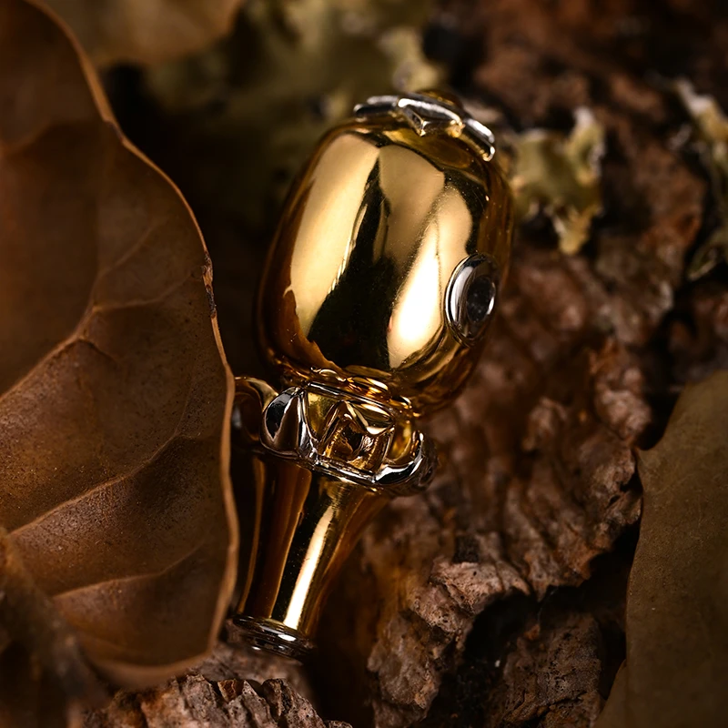 合金吊坠 三诚出品「央金」佛头三通文玩配饰手串108念珠搭配挂坠