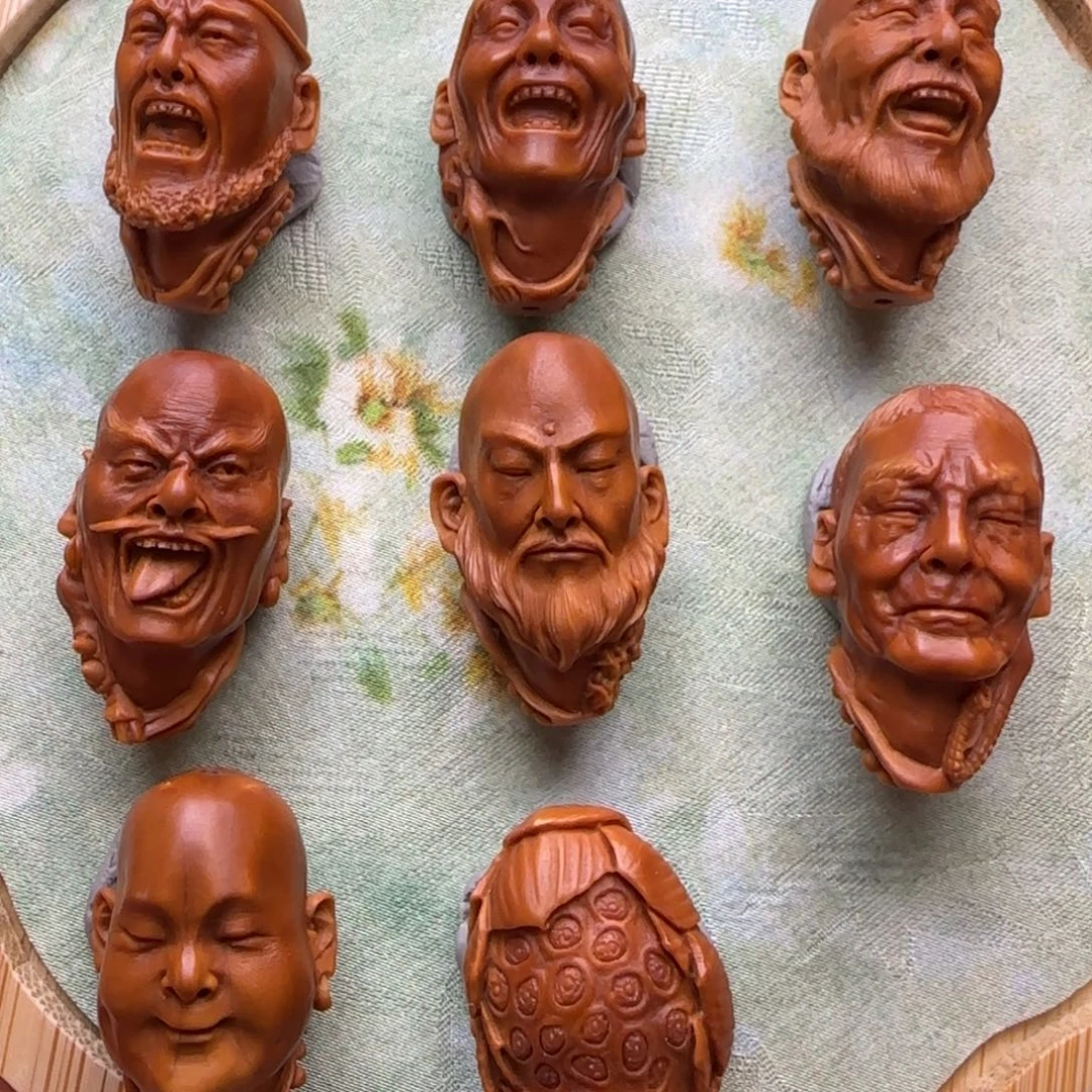 橄榄核手串/手链瑞兽七星罗汉