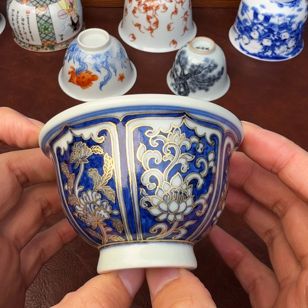 菲***芃陶现代景德镇全手工全手绘陶瓷