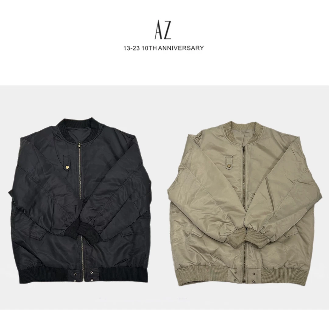 LIS&Az-美式飞行员夹克棒球羽绒服  青仓款