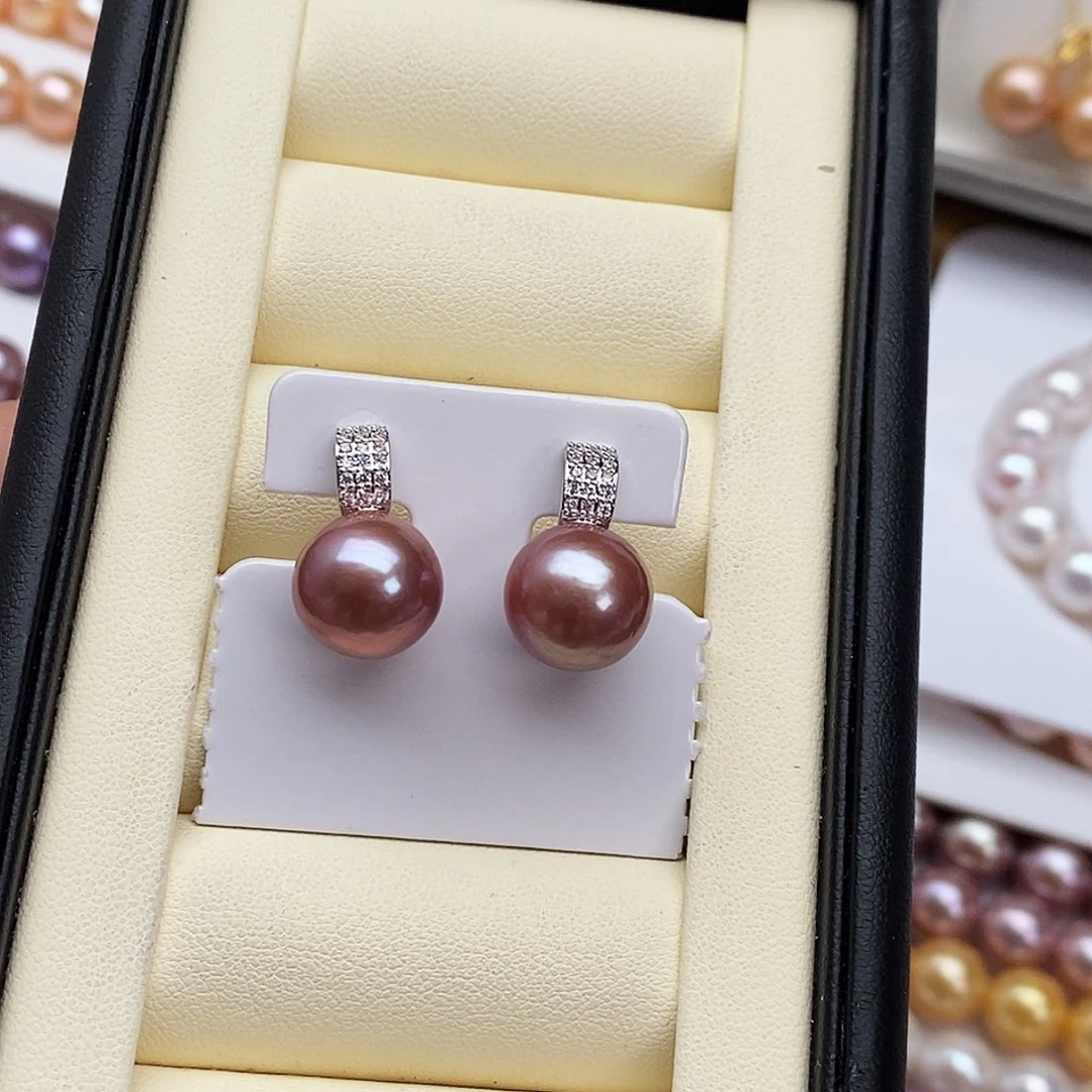 颈饰淡水珍珠银S925镶嵌