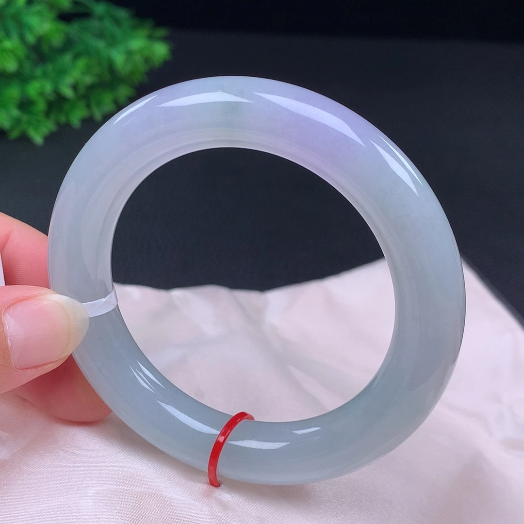 翡翠未镶嵌手镯56圈口680001