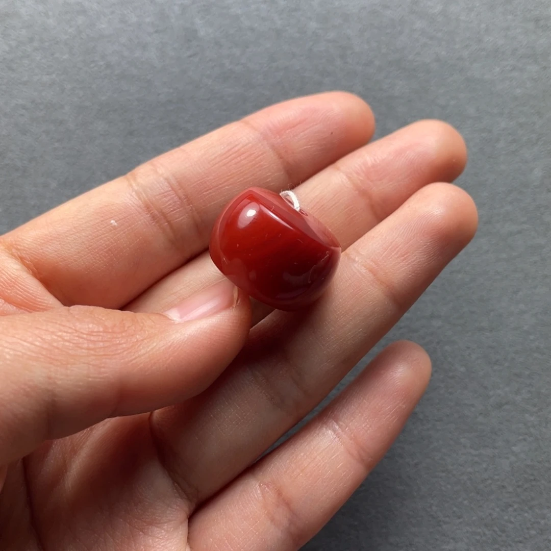 南红玛瑙配饰未镶嵌19.4mm