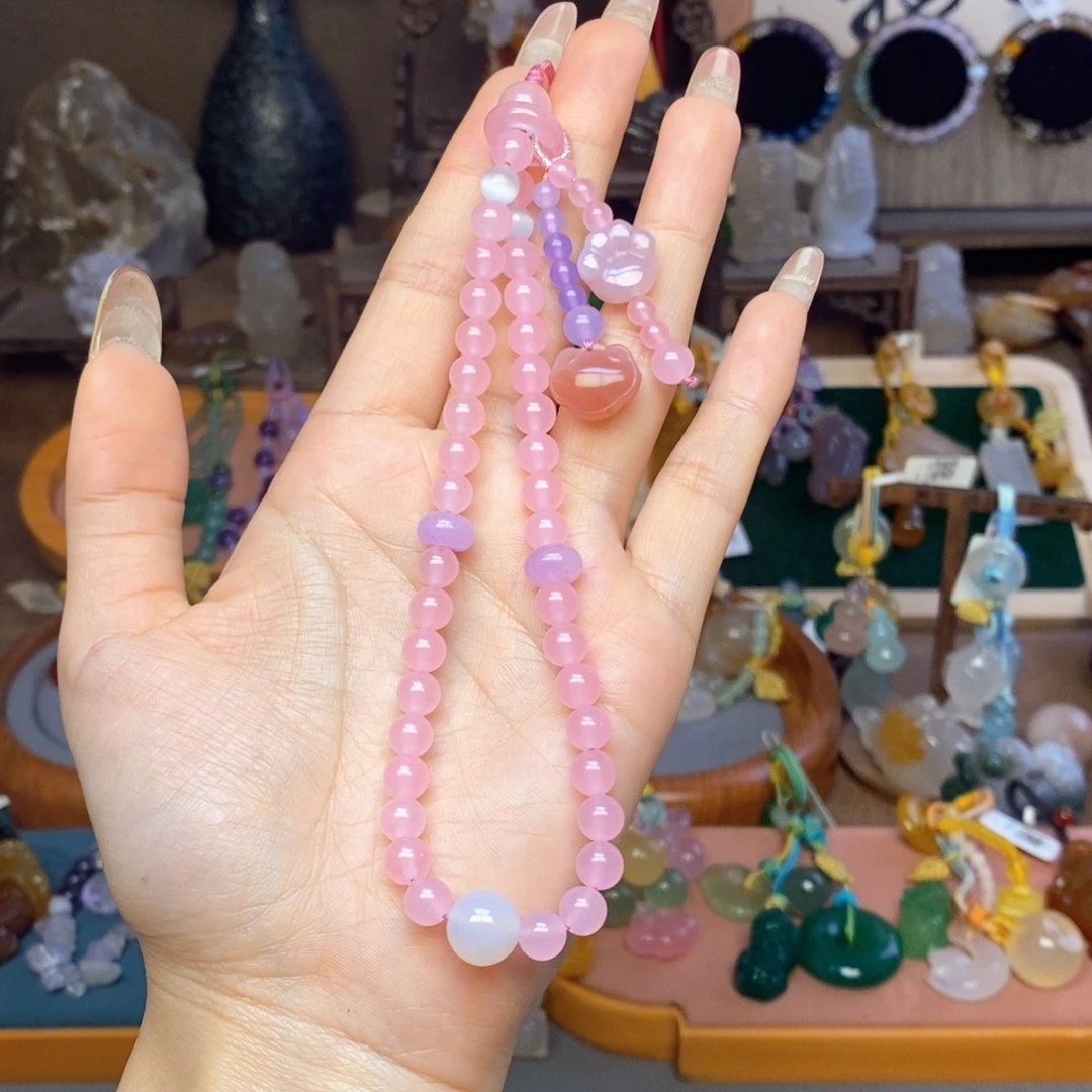 玛瑙/玉髓未镶嵌车挂挂件