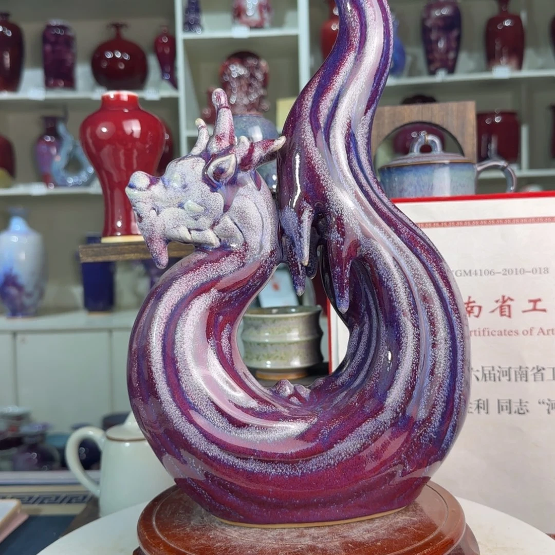 摆件郑家钧窑摆件