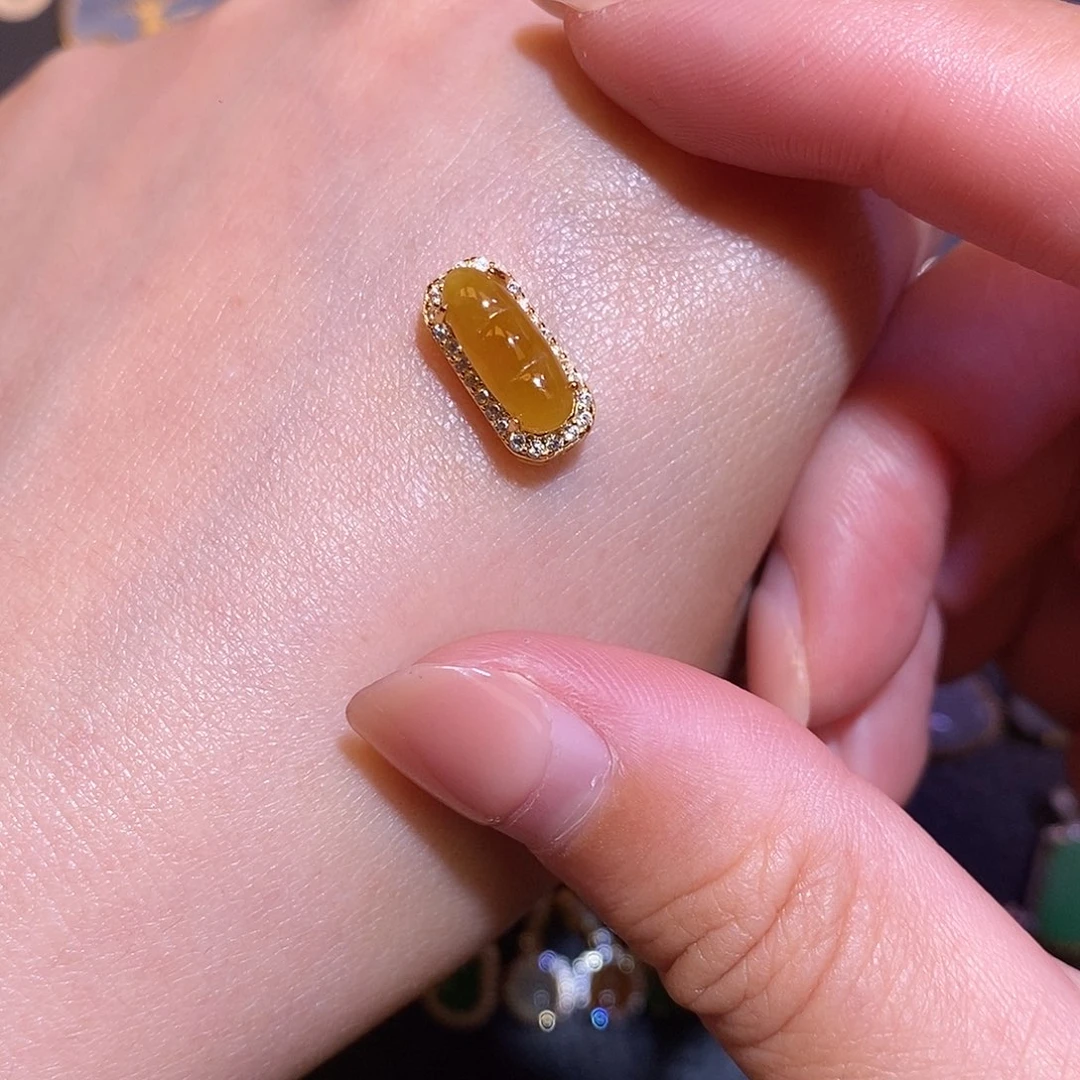 跟***你翡翠银S925镶嵌项链