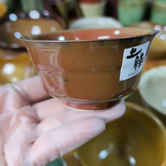瓷片磁州窑五厂盘碗壶杯有瑕疵