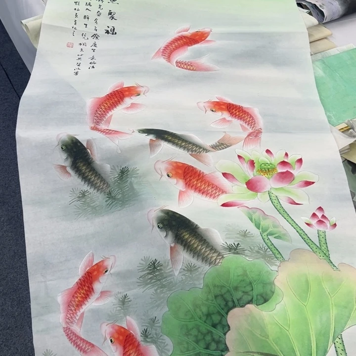 国画国画纯手绘作品欣赏