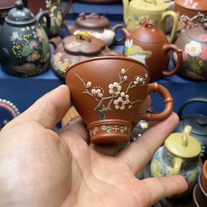 茶杯紫砂紫砂主人杯80cc