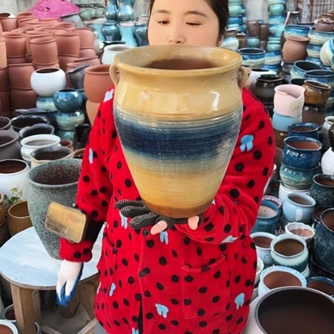 20口27高瑕疵一个盆子。