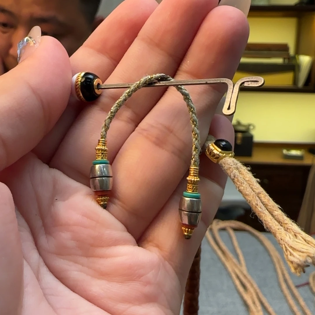 柏香籽/百香籽手串王****店顶珠 背云 弟子珠