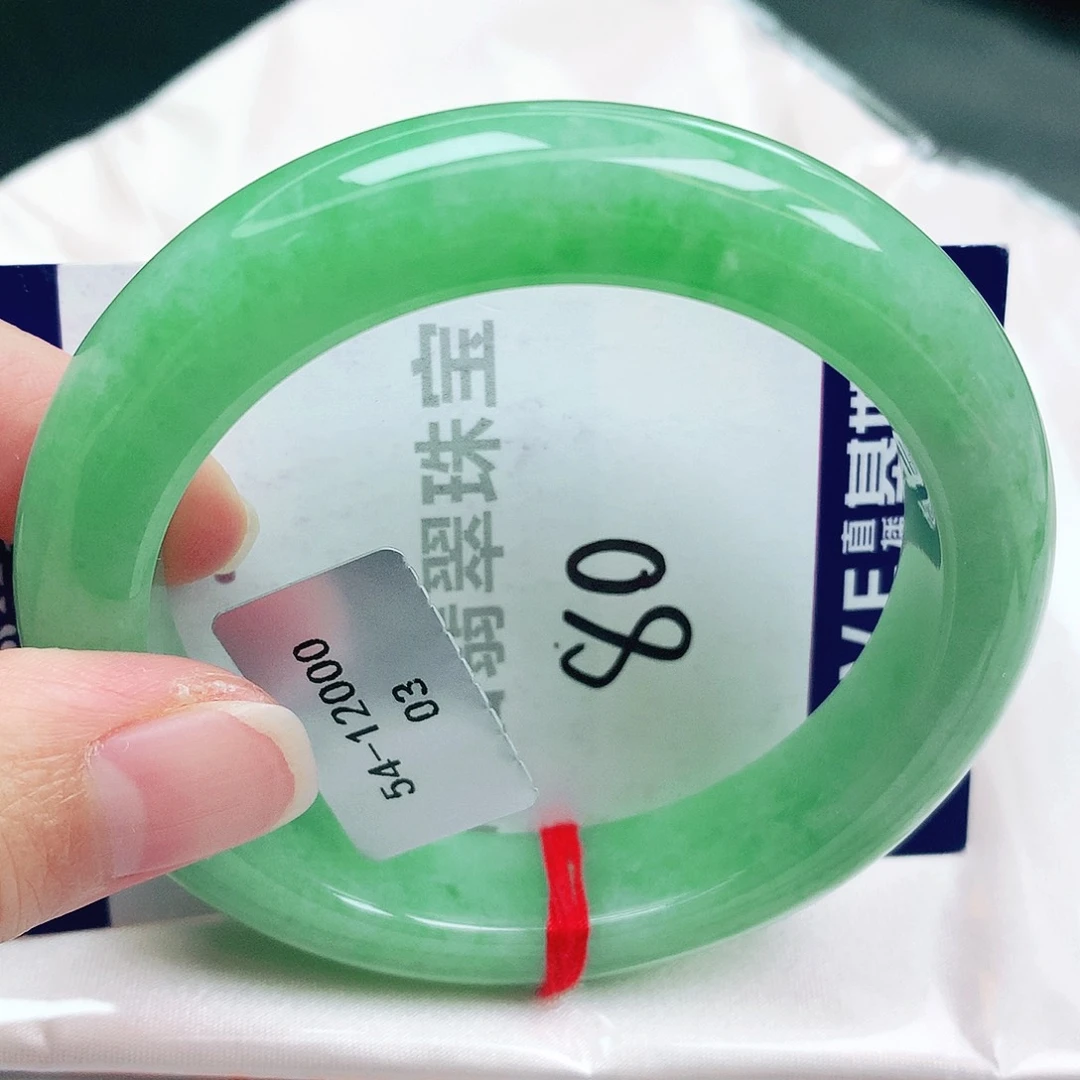 未镶嵌手镯翡翠缅甸天然A货翡翠手镯