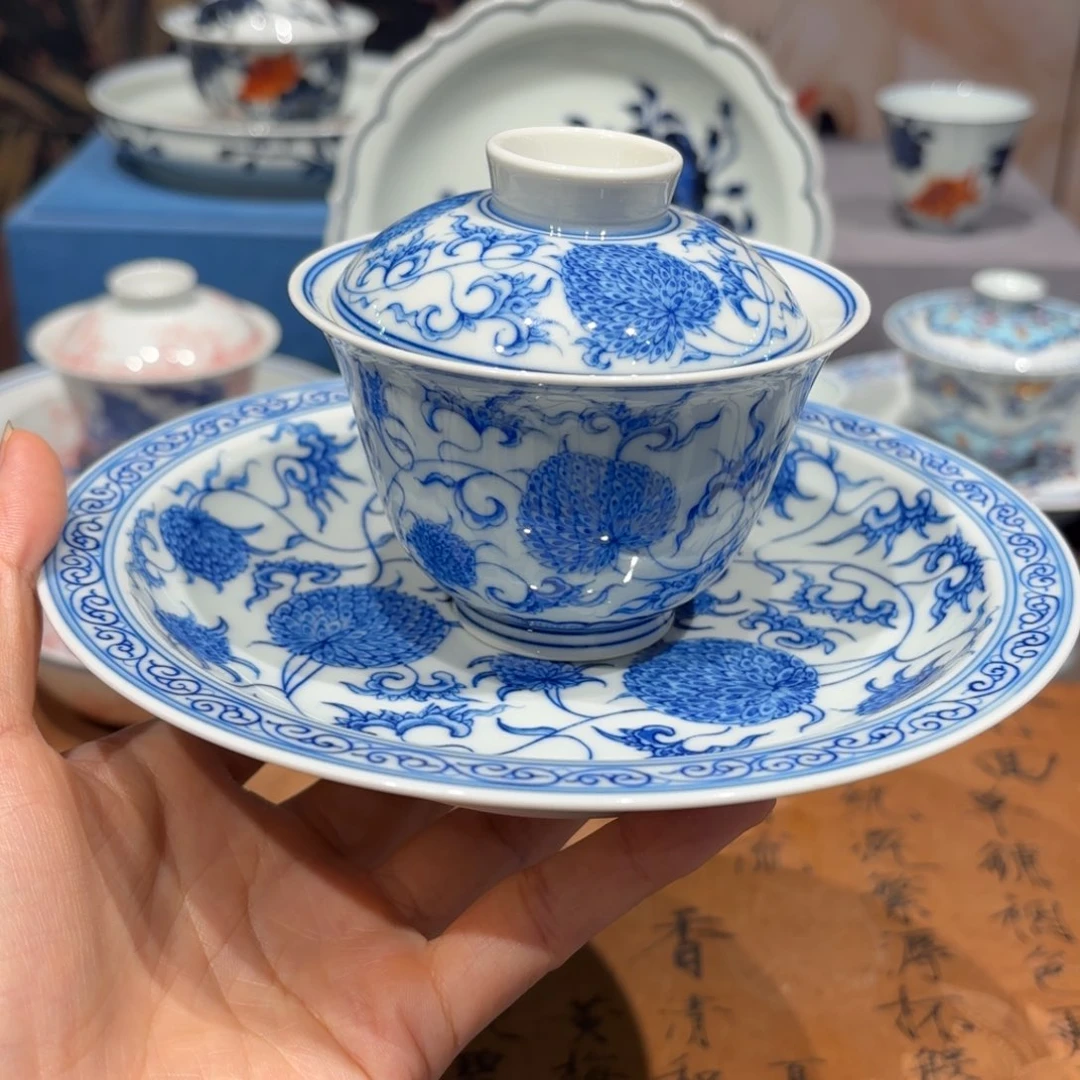 手工手绘陶瓷茶具
