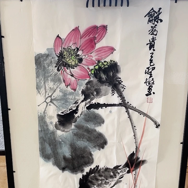 国画张圣敏先生纯手绘作品