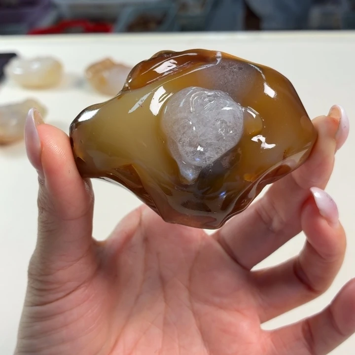 未镶嵌吊坠(不含链)玛瑙/玉髓