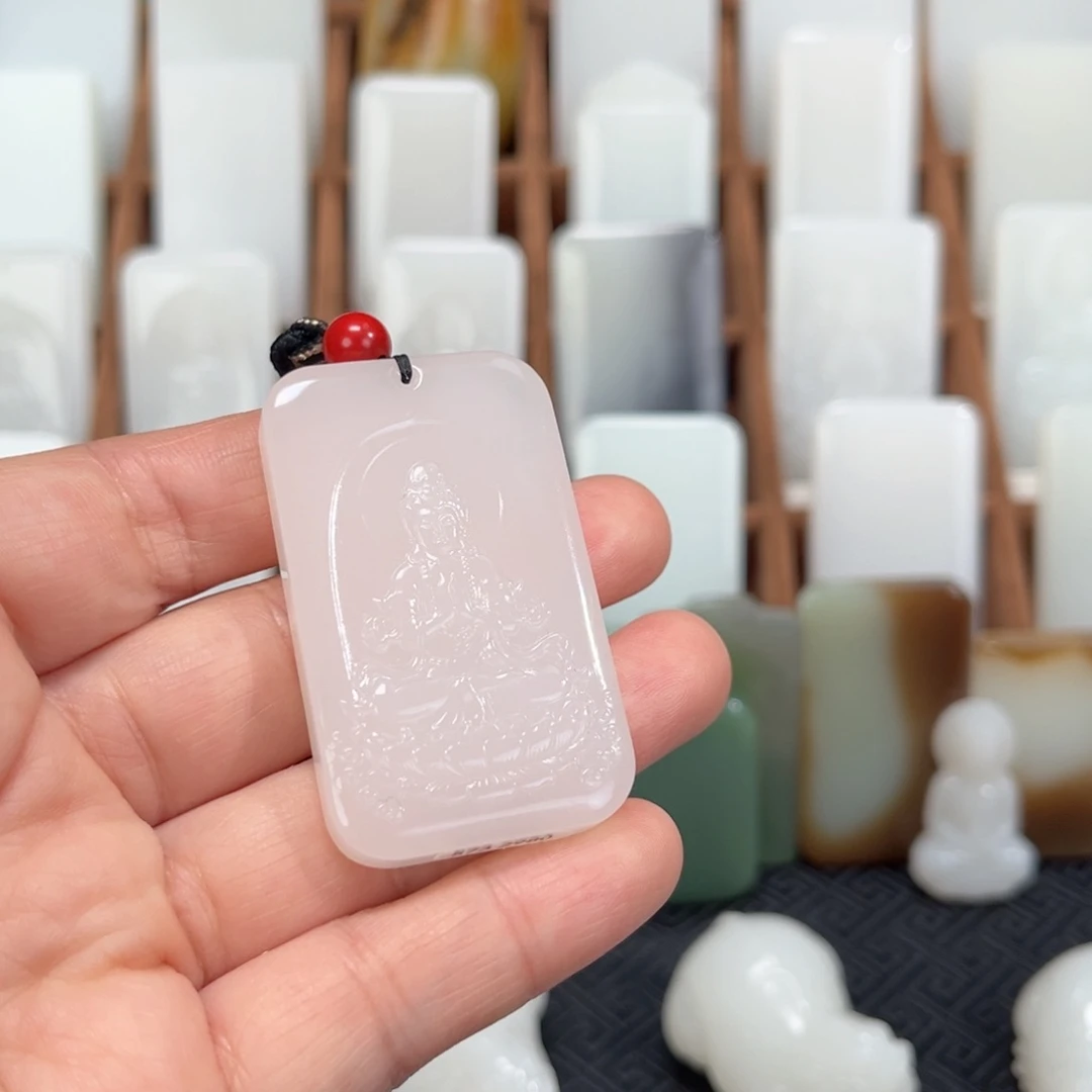 吊坠(不含链)未镶嵌和田玉