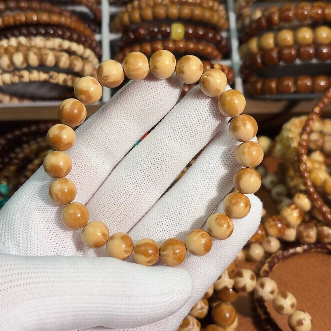 B***）手串紫金鼠紫金鼠圆珠熊猫卡10精品