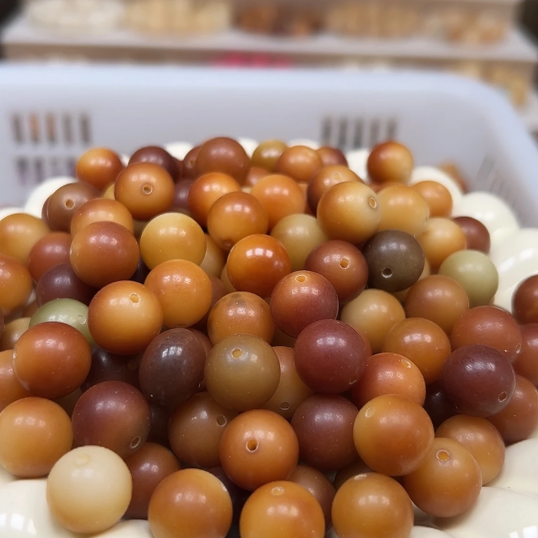 手串菩提根/象牙果微瑕卡14非料虎破圆1000颗