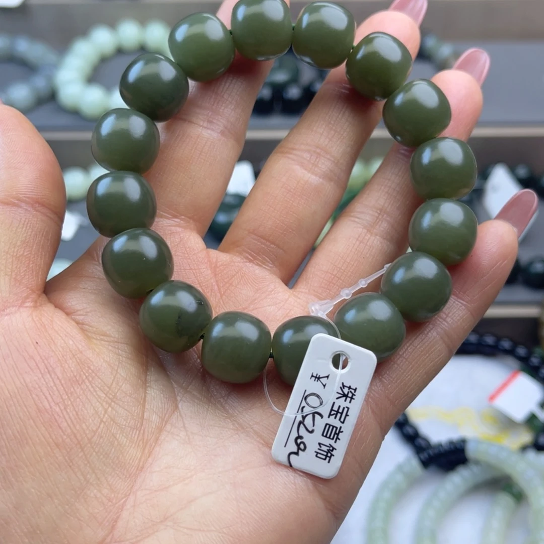 和田玉手链未镶嵌潜**石