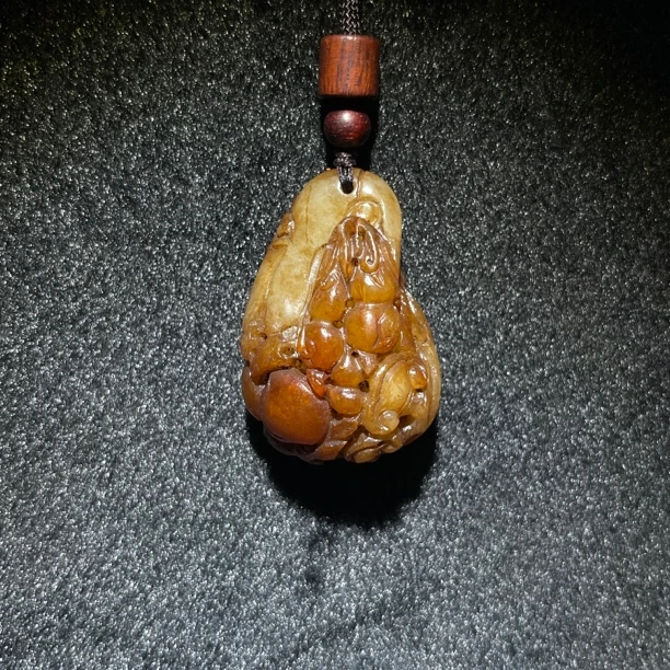 臻藏（8a）和田玉福禄挂件2411050007