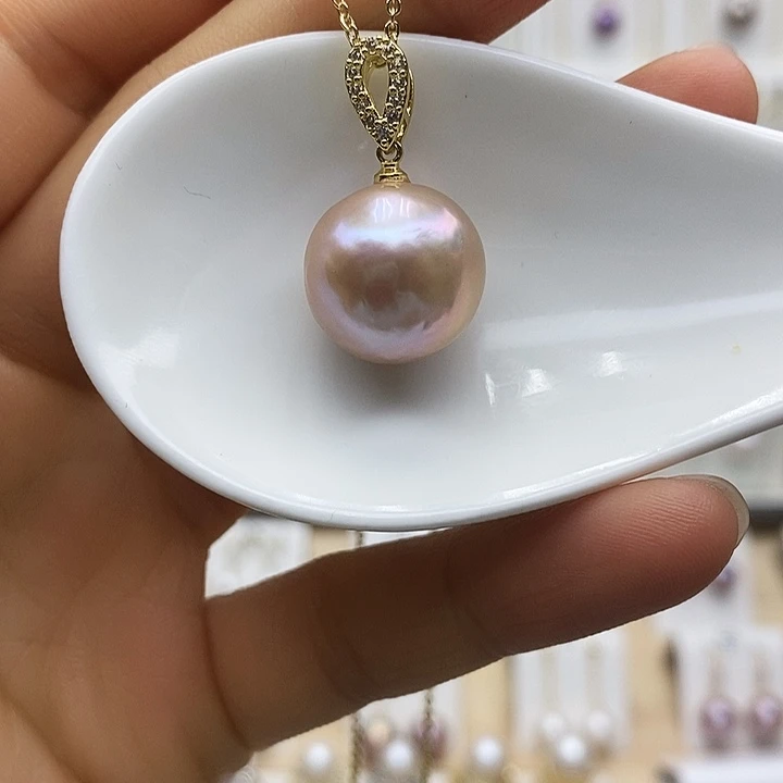 淡水珍珠颈饰合金