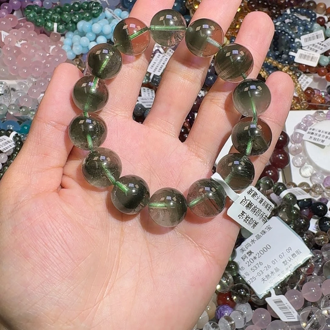 水晶手链未镶嵌绿幽灵