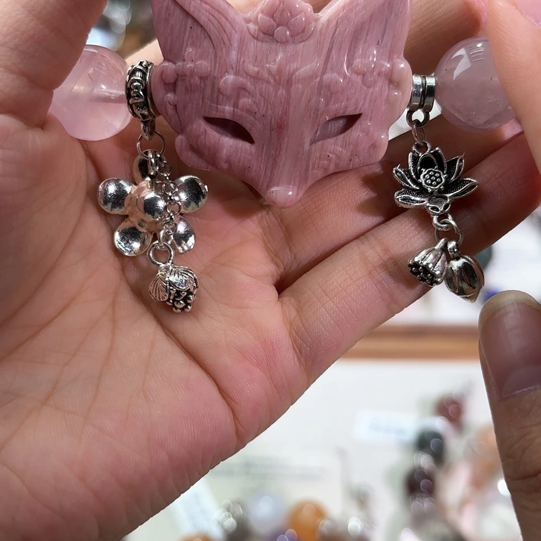 追***梦水晶手串合金水晶