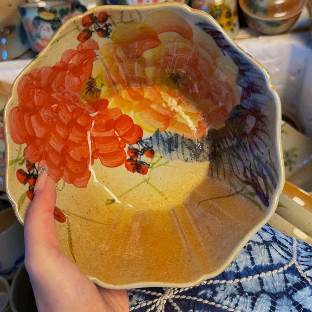 瓷片景德镇陶瓷手工手绘