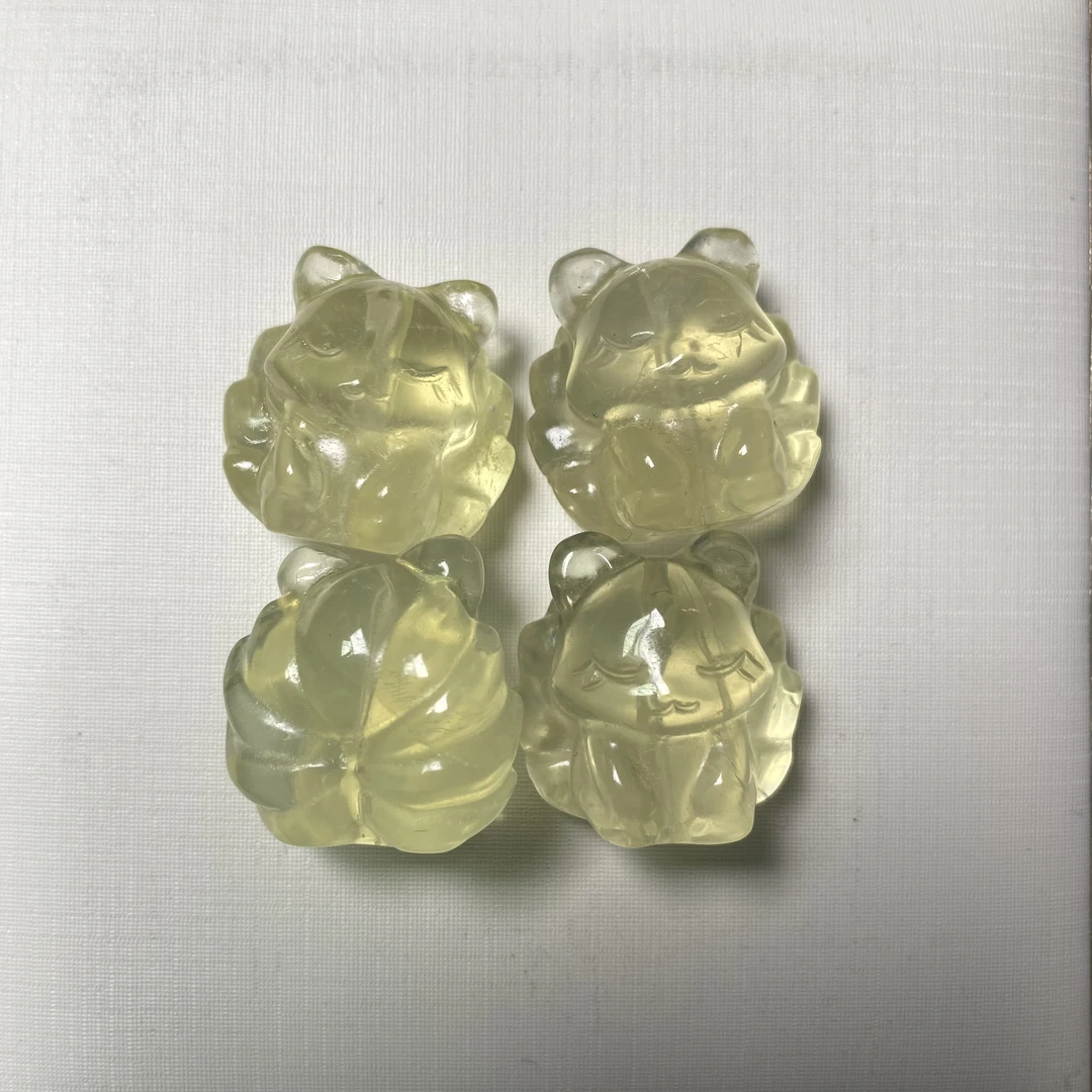 B208 天然水晶黄水晶凤九配件多样性发一