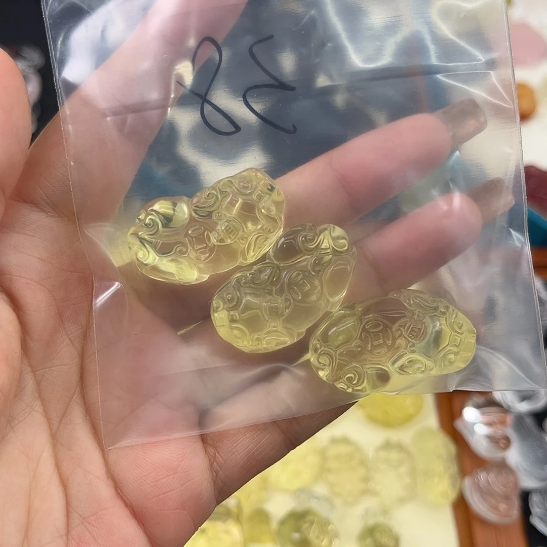 水晶珠宝半成品未镶嵌羽*39