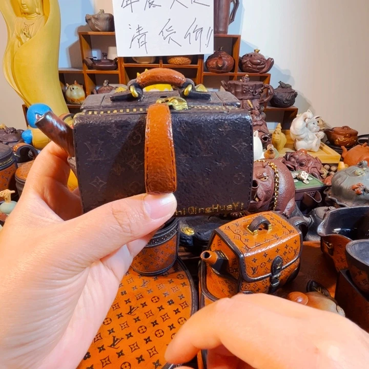 月***睡拼配泥茶壶纯手工制作过程就是