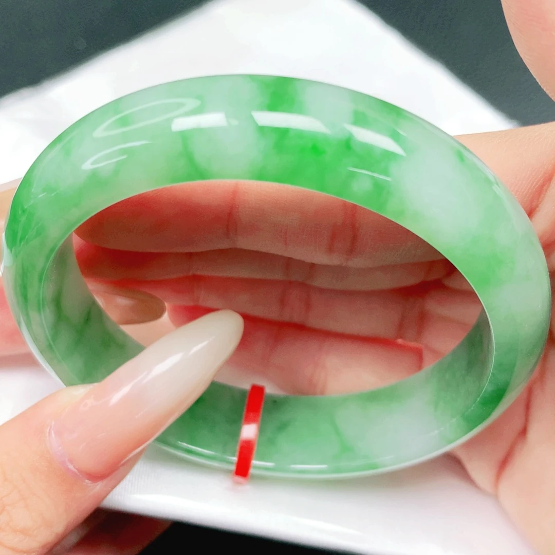 翡翠未镶嵌手镯58