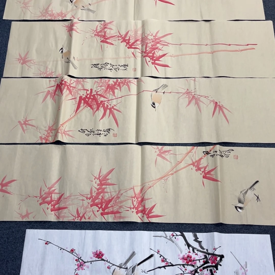 国画手绘画作品欣赏