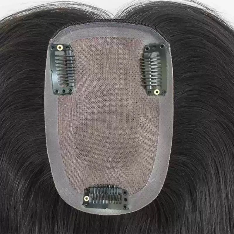 3.高端专柜货，生物头皮款8✖️12，27厘米，遮盖白发补充发量全真发