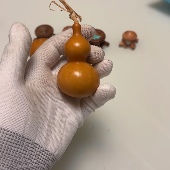 Ο***Ο天然手捻老皮葫芦
