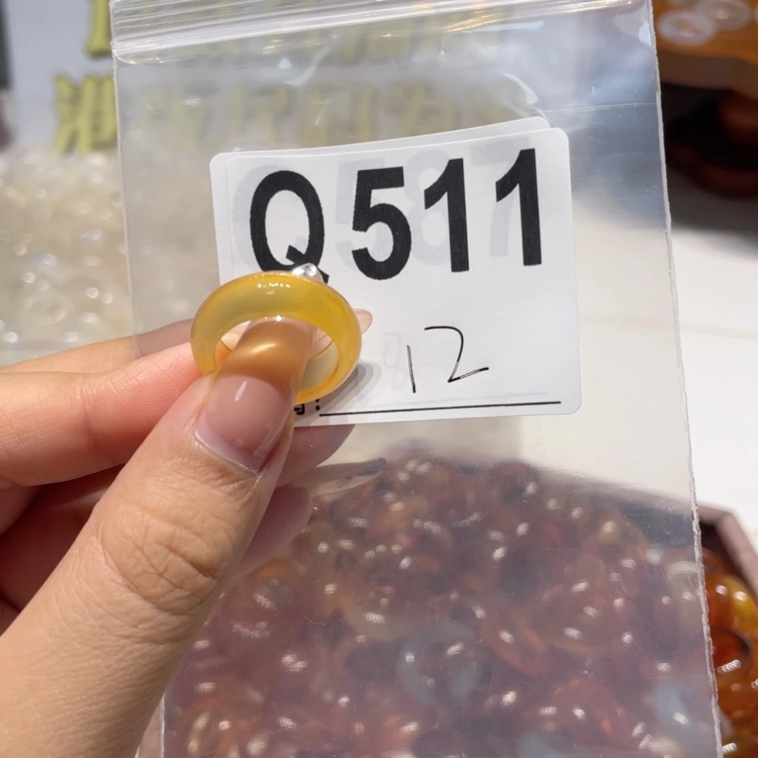 未镶嵌戒指玛瑙/玉髓511