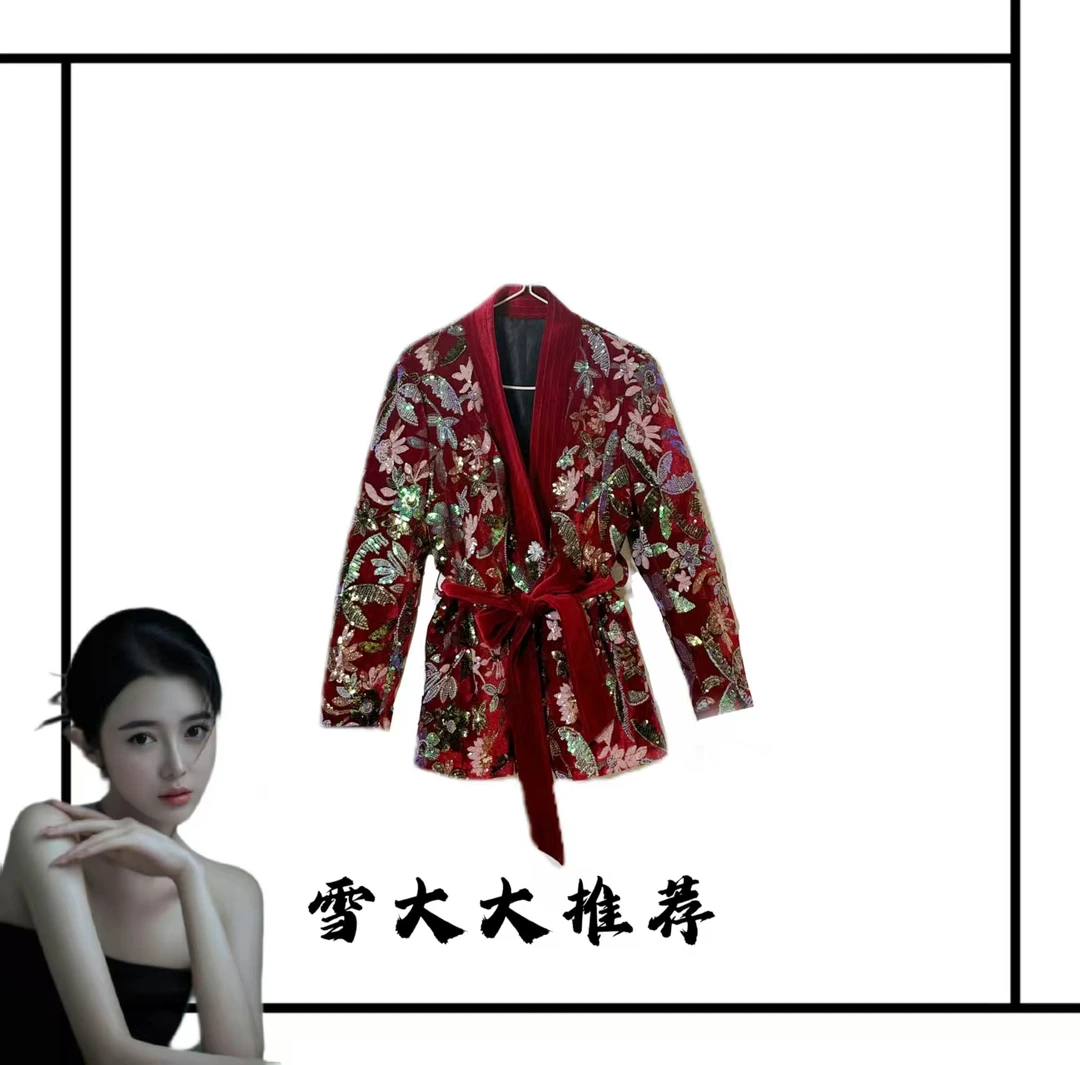 375雪大大女装轻奢外套秋冬0380