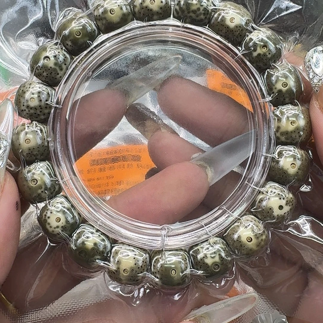 手串星月菩提27传说绿星月菩提12桶单圈