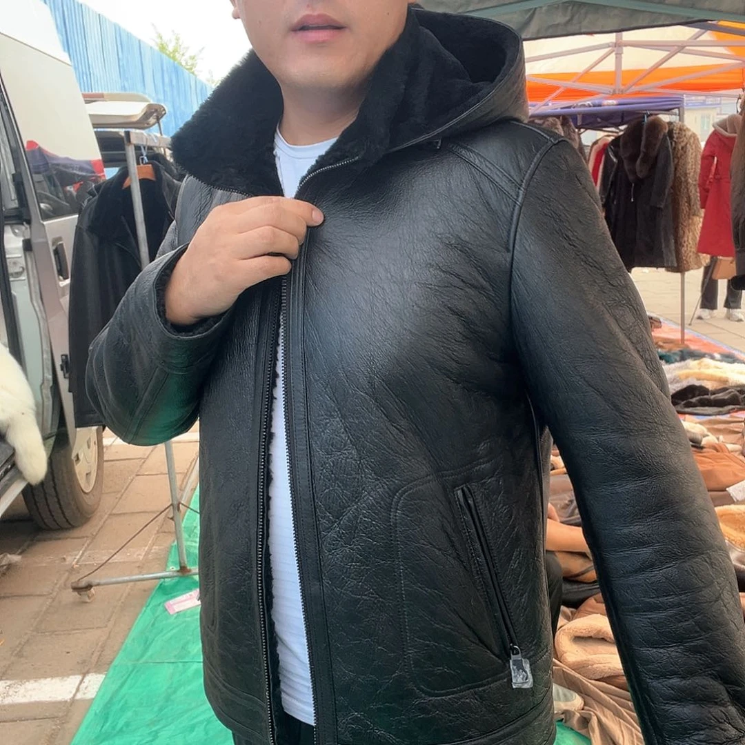 缘***、帽款皮毛一体帽款