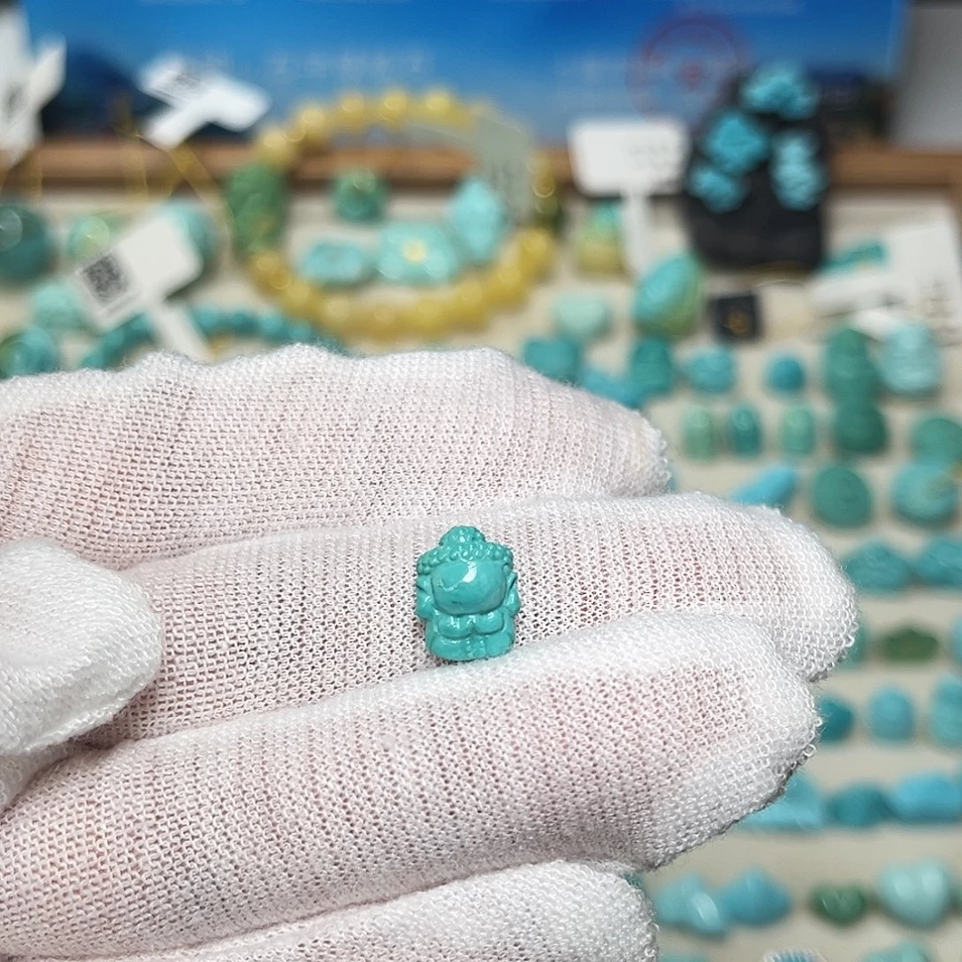 绿松石未镶嵌珠宝半成品