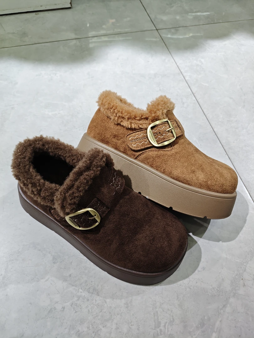 厚底增高加绒保暖女款冬季爆款勃肯雪地靴