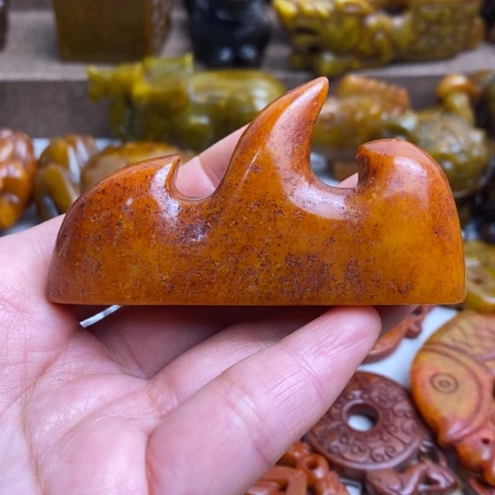 蛇纹石玉未镶嵌颈饰87