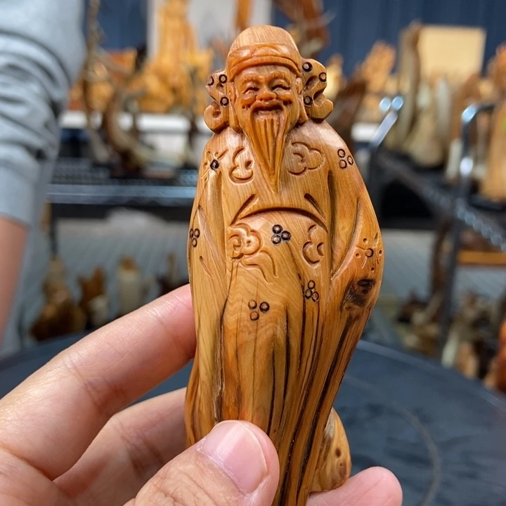 柏木（崖柏）手把件