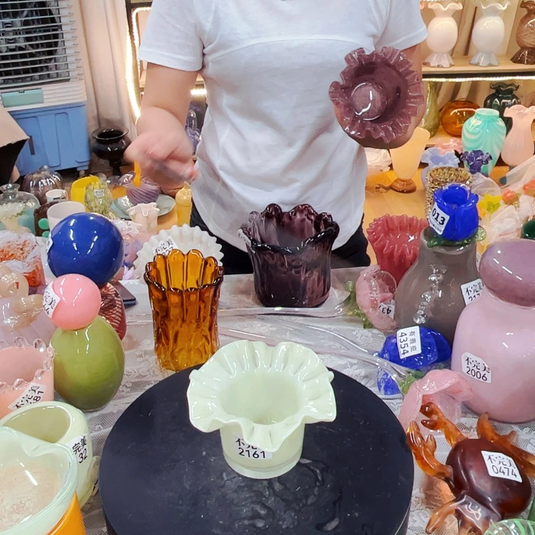 2161不完美家悦美居琉璃花瓶