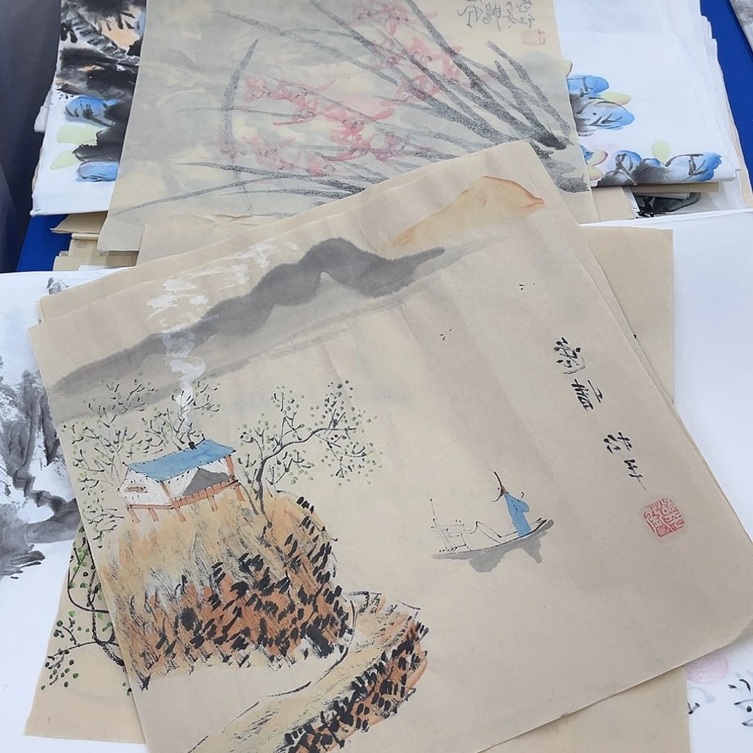 国画纯手绘作品欣赏