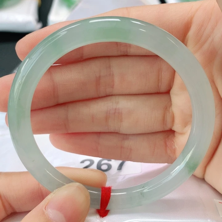 未镶嵌手镯翡翠翡翠手镯52.5圆