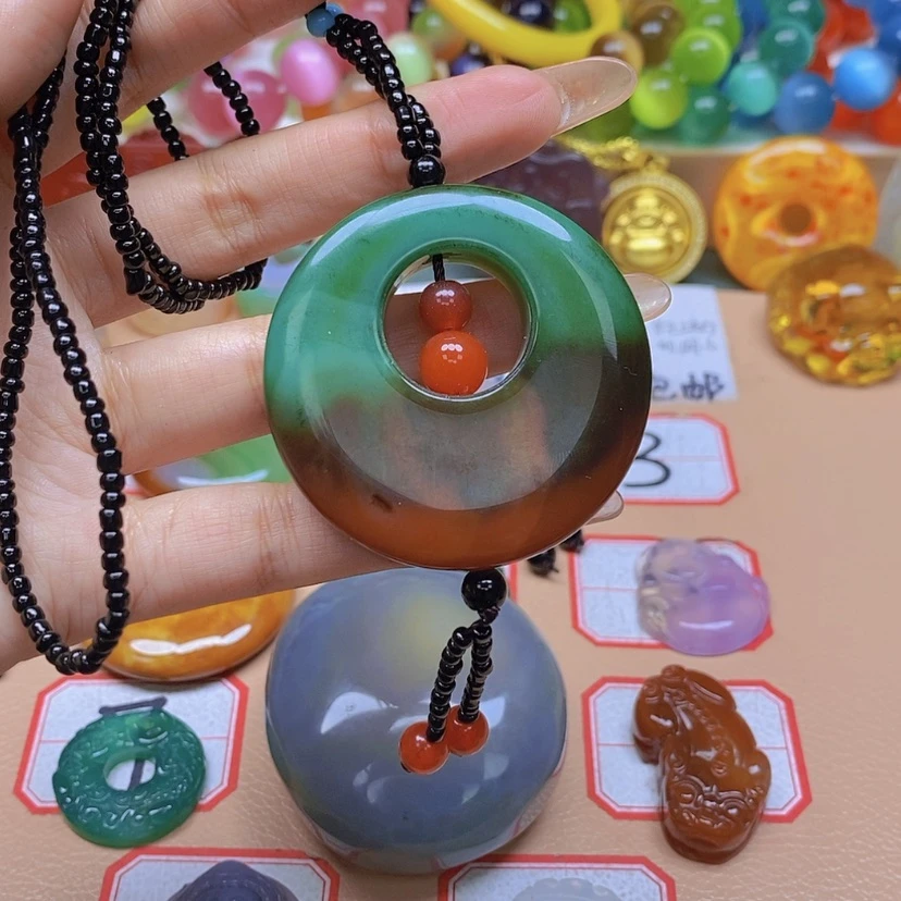 【闪购商品】玛瑙/玉髓颈饰未镶嵌悟*…