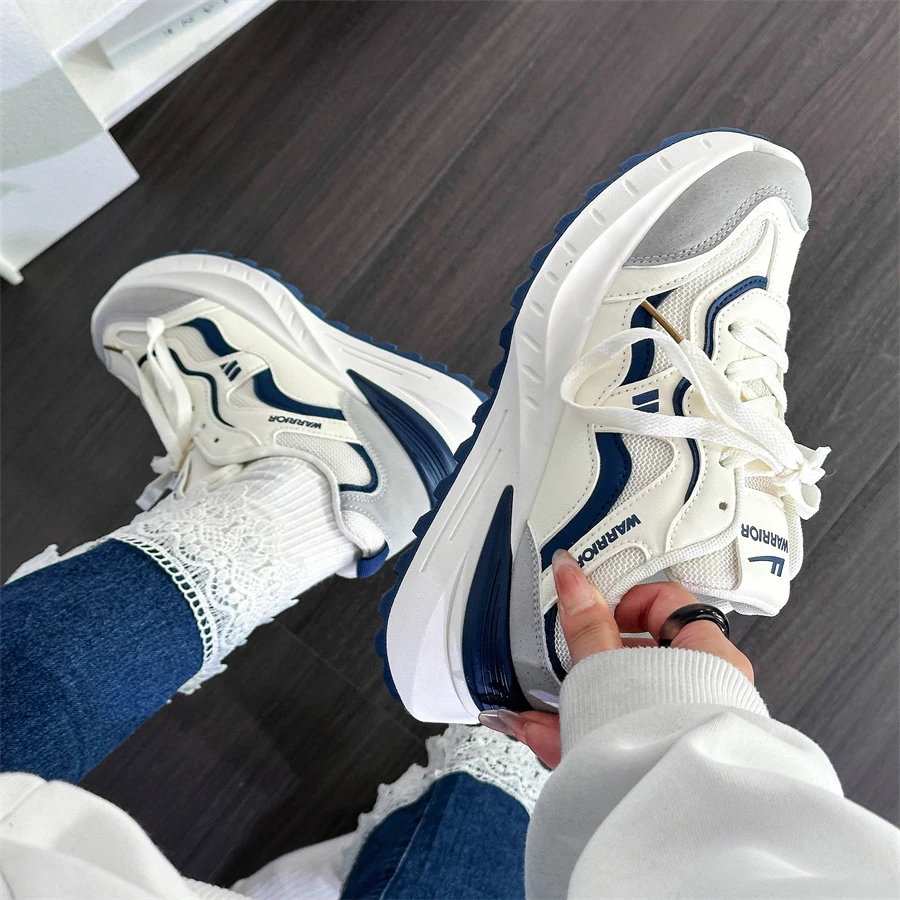 回力女鞋休闲透气运动鞋女2026秋季新款百搭鞋子减震轻便老爹鞋女